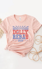Dolly and Reba 2024 Western Graphic Tee T-Shirt