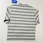 Men's Long-Sleeve Crewneck Striped T-Shirt