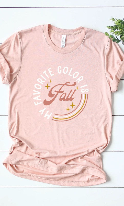 My Favorite Color is Fall PLUS Graphic Tee T-Shirt