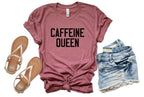 Caffeine Queen Crewneck Tee T-Shirt