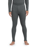 XYXX Mens Thermal Bottoms | Antibacterial, Skin Friendly with Superior Heat Retention | Slim Fit Full Length Solid Alpine Intel