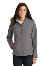 Port Authority Ladies Core Soft Shell Jacket, 2X-Large, Deep Smoke