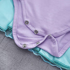 Dressy Daisy Infant Baby Girl Princess Mermaid Romper Costumes Onesie Dress Bodysuit with Headband Halloween Birthday Party Fanc