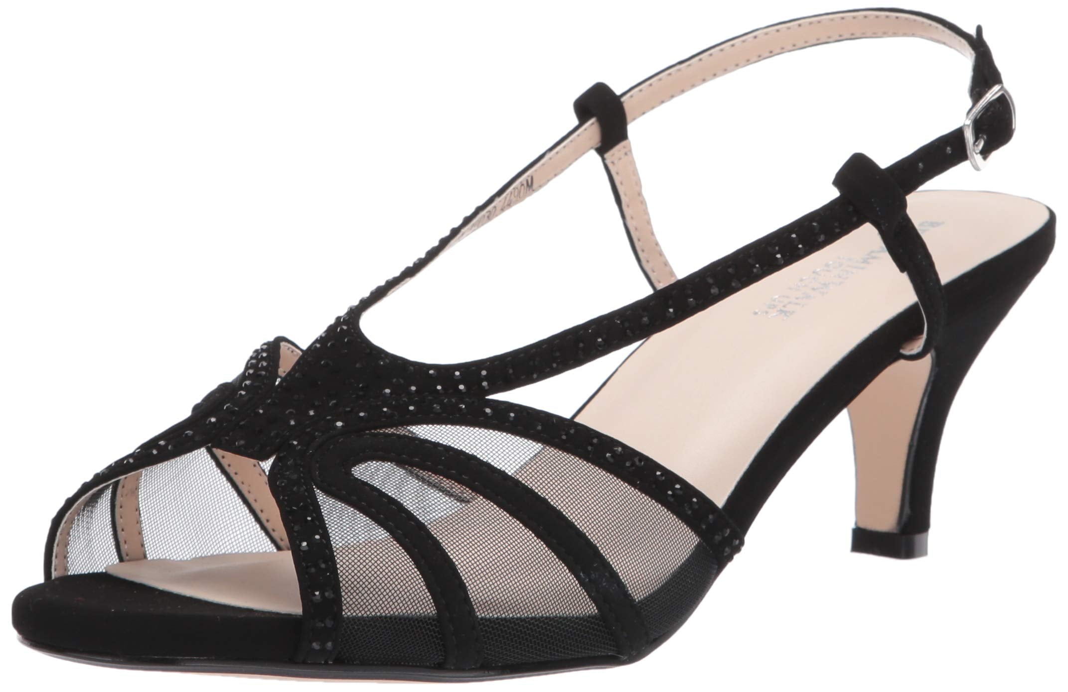 Touch Ups Womens clara Heeled Sandal, Black, 55