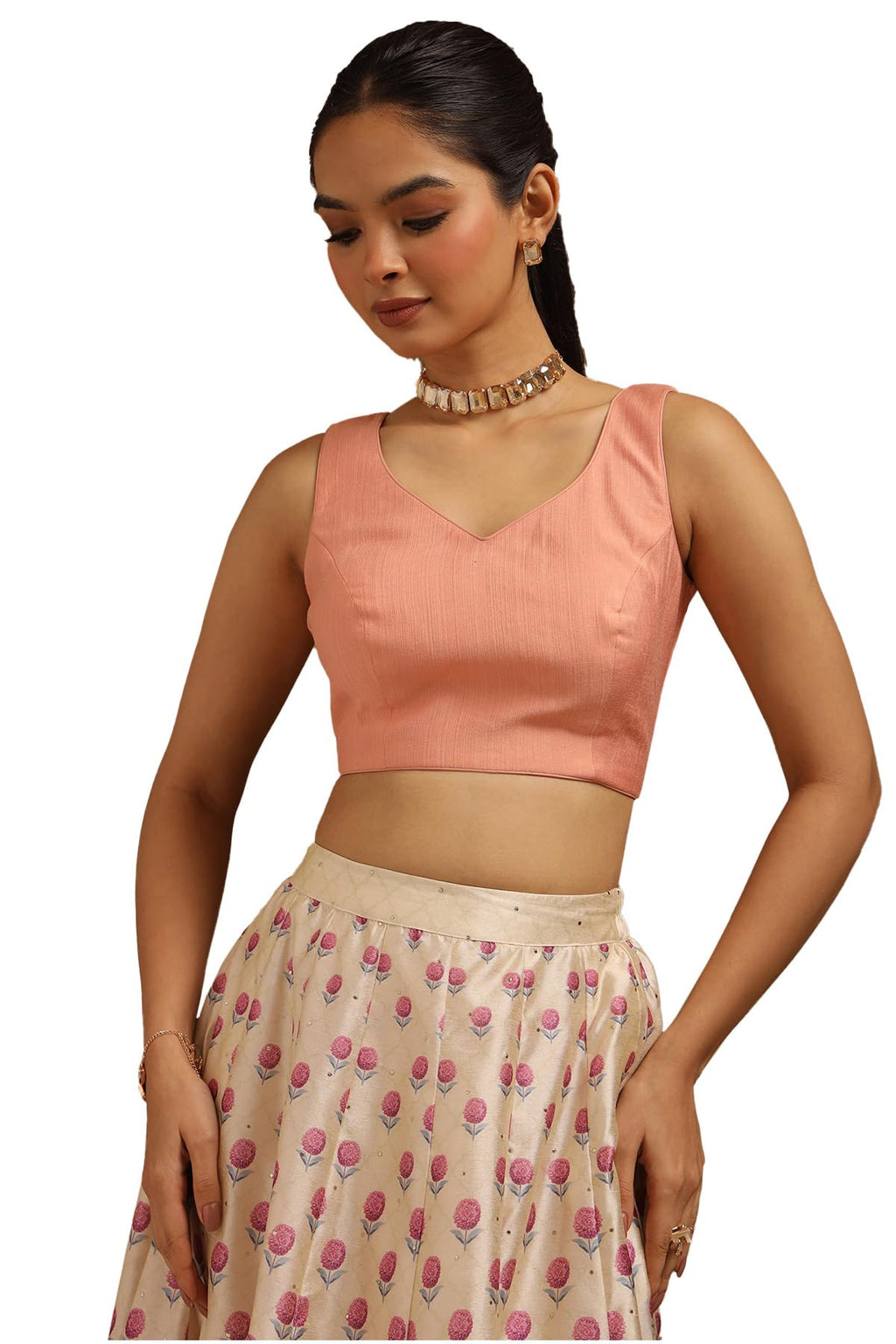 Soch Women Solid Regular Fit Blouse