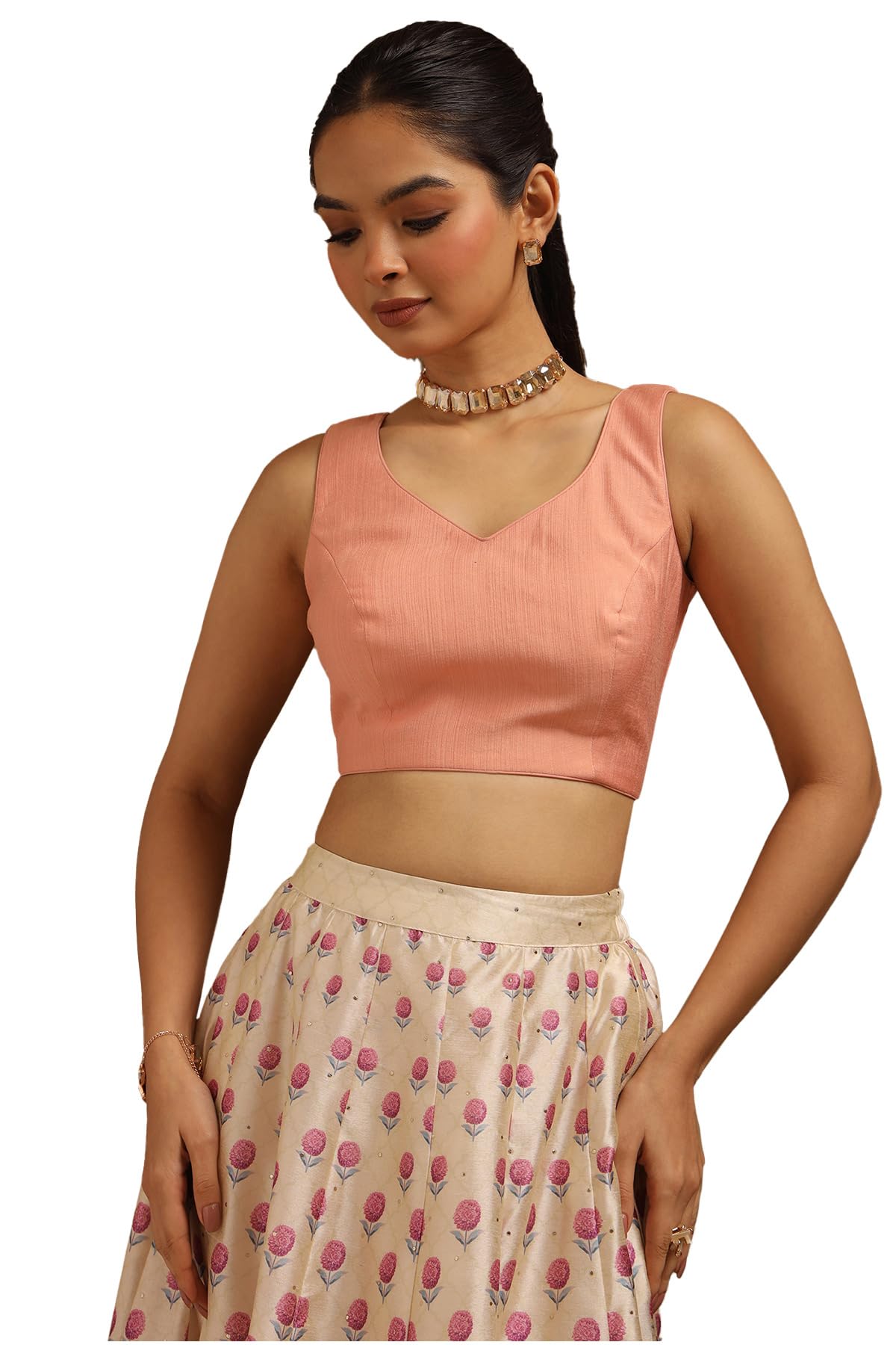 Soch Women Solid Regular Fit Blouse
