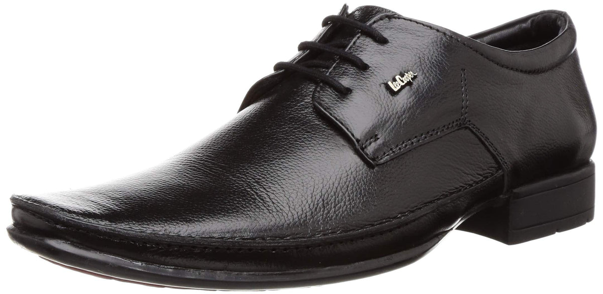 Lee Cooper Mens Black Formal Shoes  10 UK (44 EU) (11 US) (LC1594B1) 10-44
