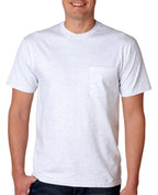 Mens Authentic-T Pocket T-Shirt - ASH - S(D0102H7K836)