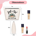 GevGuxLuo Book Lovers Gifts, Book Makeup Bag for Women, Birthday Gifts for Daughter Sister Bestie Librarian Readers Who Loves Bo