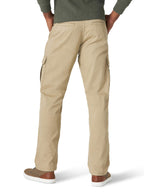 Wrangler Authentics Men's Relaxed Fit Stretch Cargo Pant, Elmwood, 29W x 30L