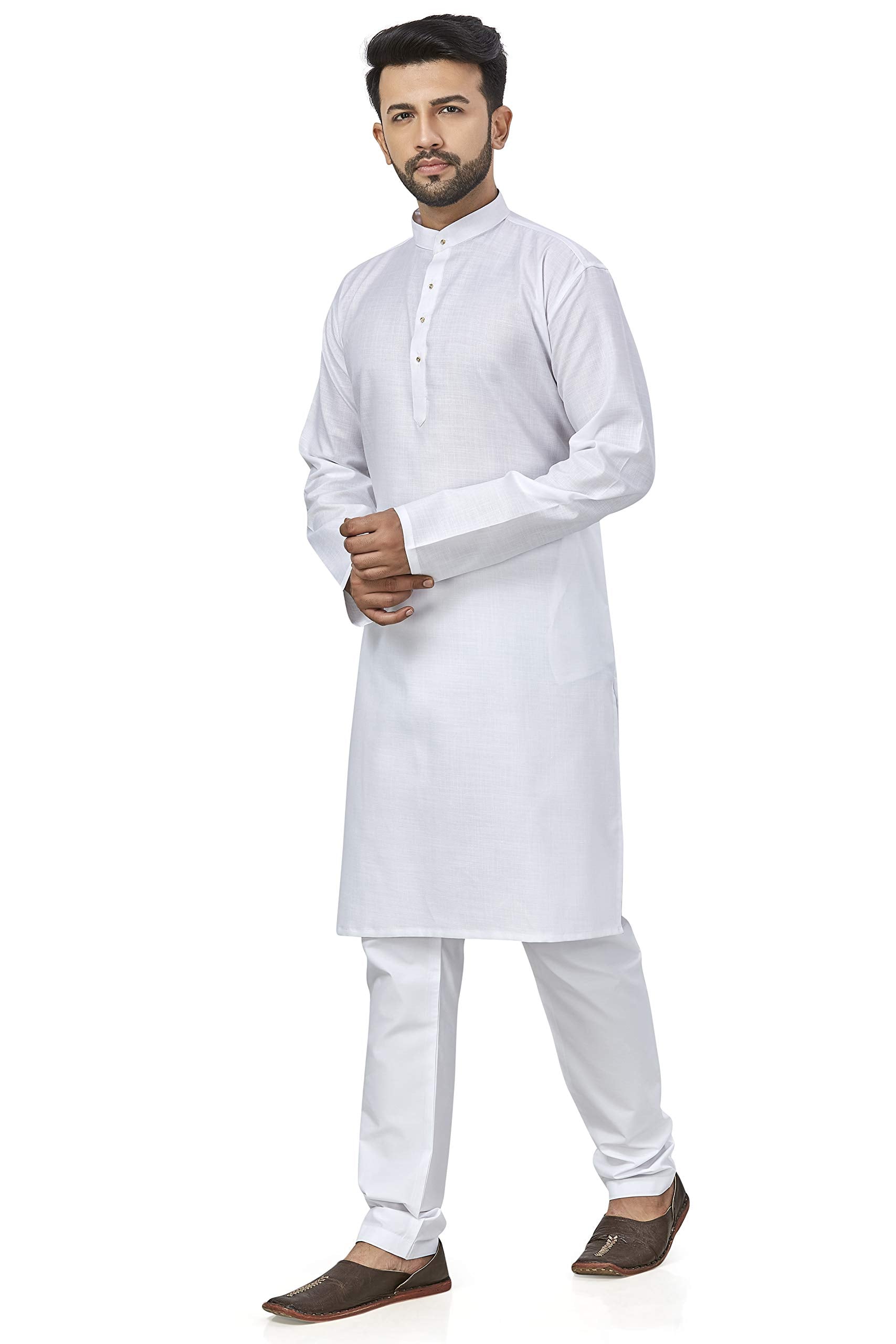 Be Active MenS Traditional Solid Full Sleeves Kurta || Cotton Kurta For Men || Men Kurta For Wedding || Kurta For Men (Rfsk0001