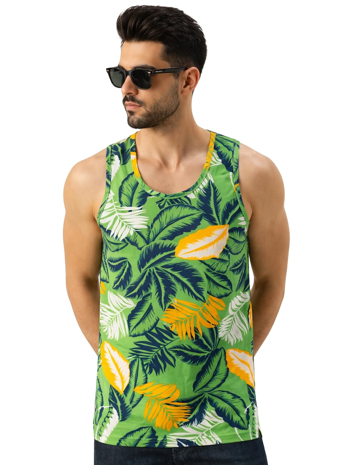 Veirdo Men's Printed Regular Fit Short Sleeve T-Shirt