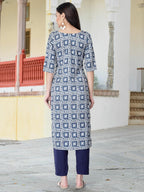 Tee Projekt Digital Printed Crepe Kurta Set For Women Ll Printed Kurti & Pant Set Ll Combo Kurta Set Ll (Pack Of 2)
