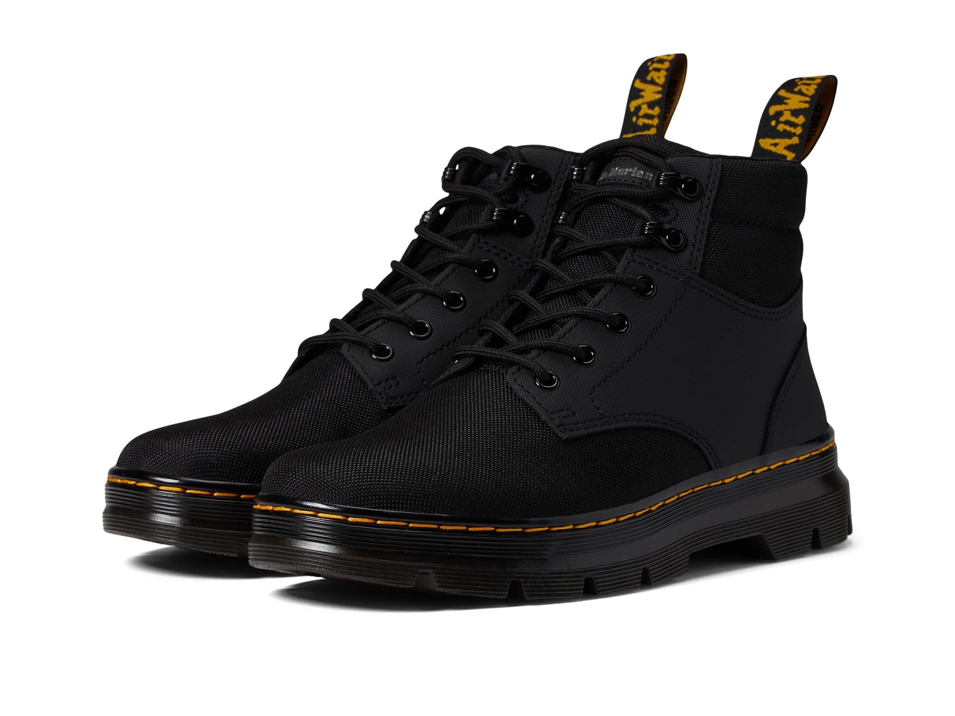 Dr. Martens Unisex Lace Boot Rakim, Black Extra Tough 50/50+ajax, 10 US Men