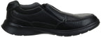 Clarks Men's Cotrell Free Loafer, Black Oily Leather, 11 Wide US