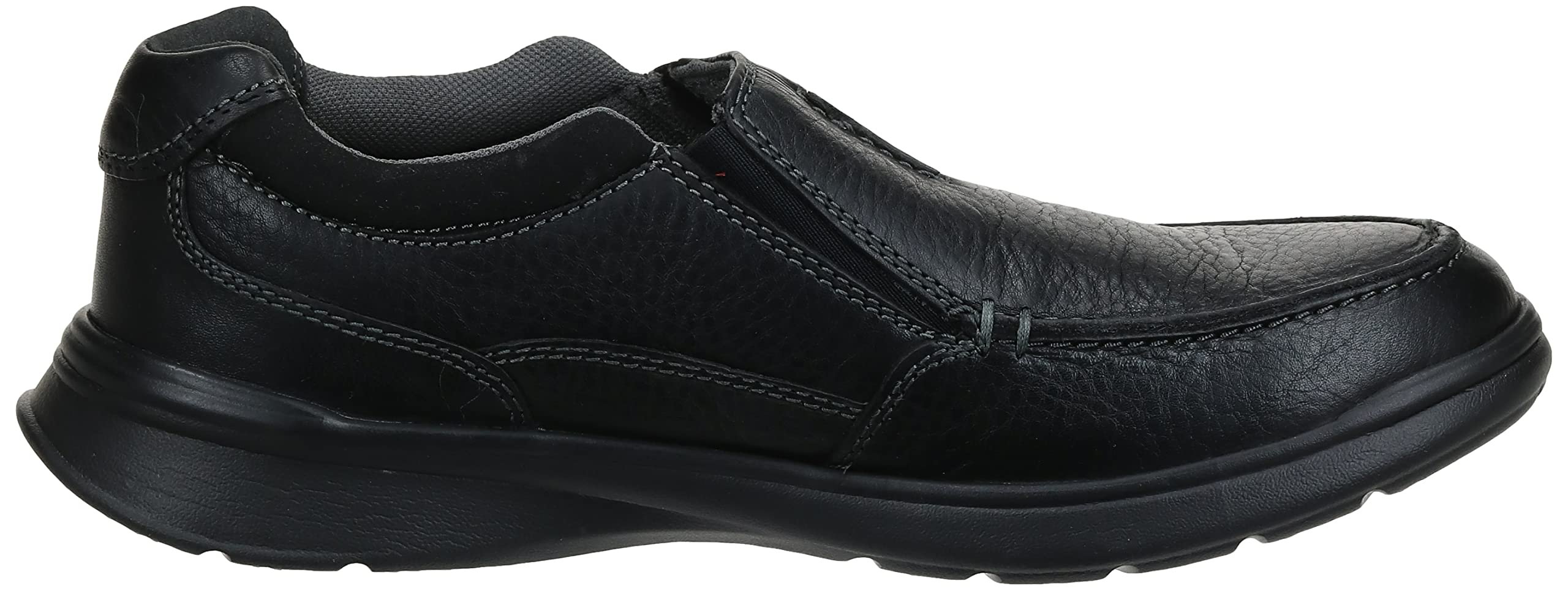 Clarks Men's Cotrell Free Loafer, Black Oily Leather, 11 Wide US