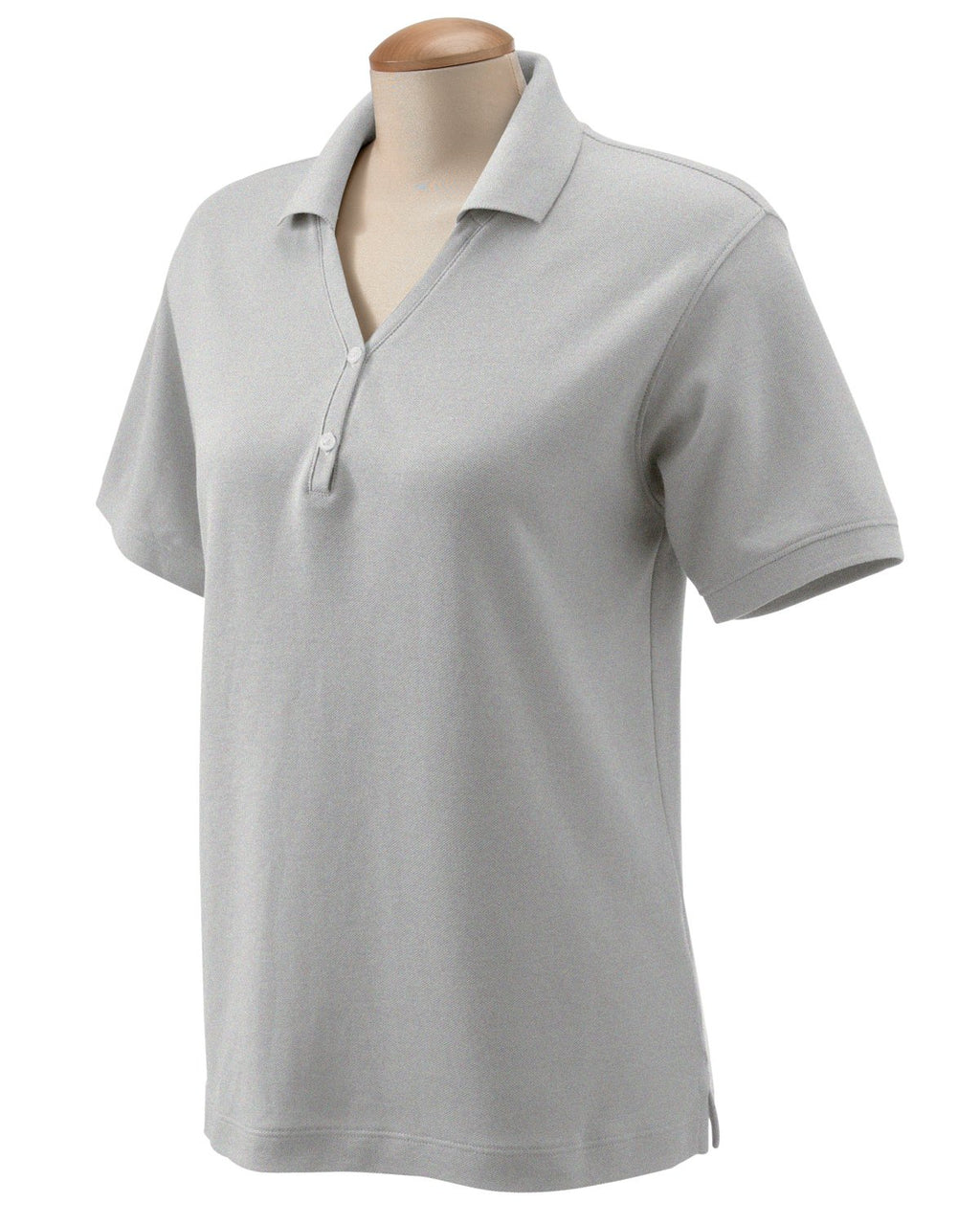 Ladies Pima Piqu Y-collar Polo - WHITE - XS(D0102H7Y7c2)