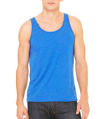 Unisex Jersey Tank - NEON BLUE - XS(D0102H7WA42)