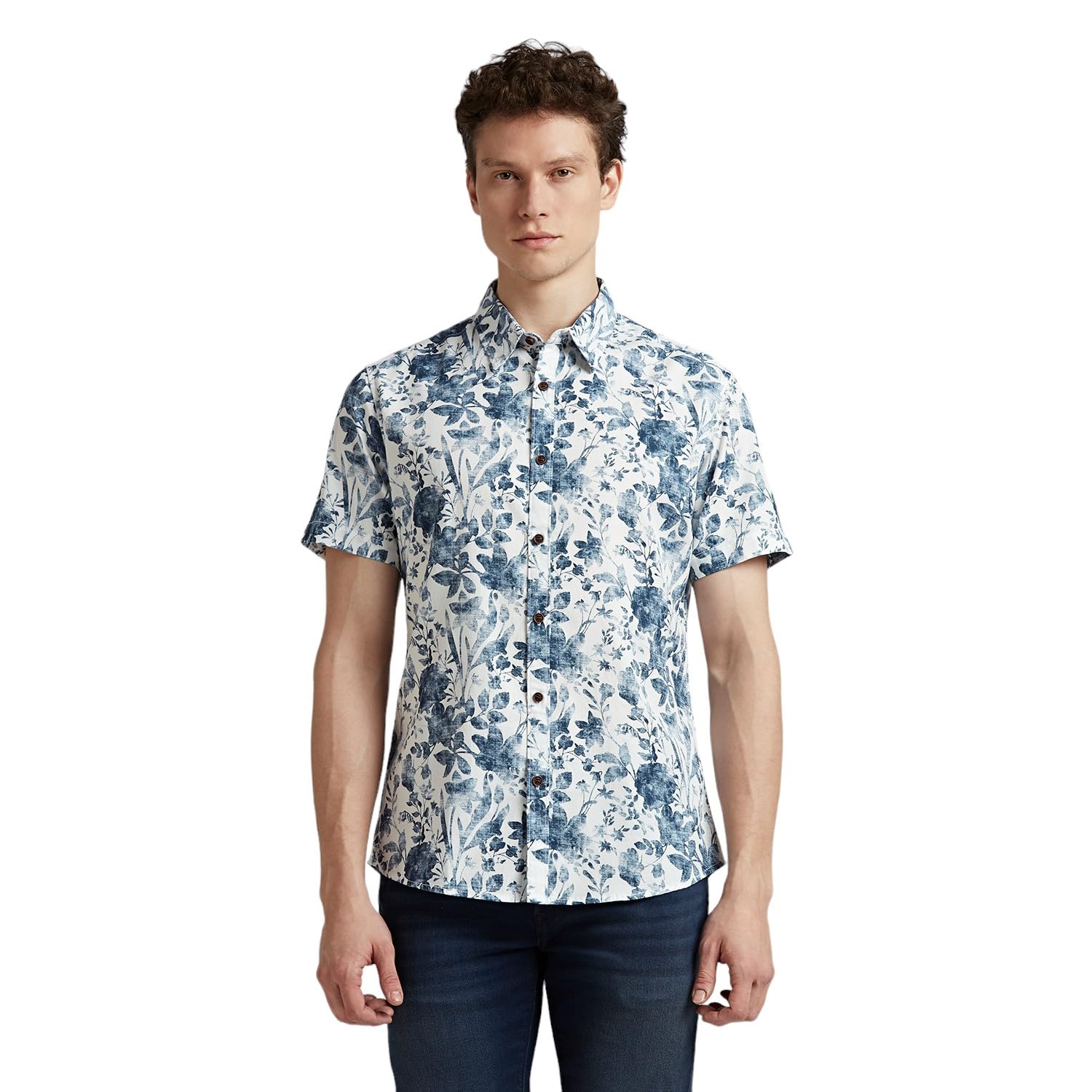 Pepe Jeans MenS Regular Fit Shirt (Pm308974_Blue