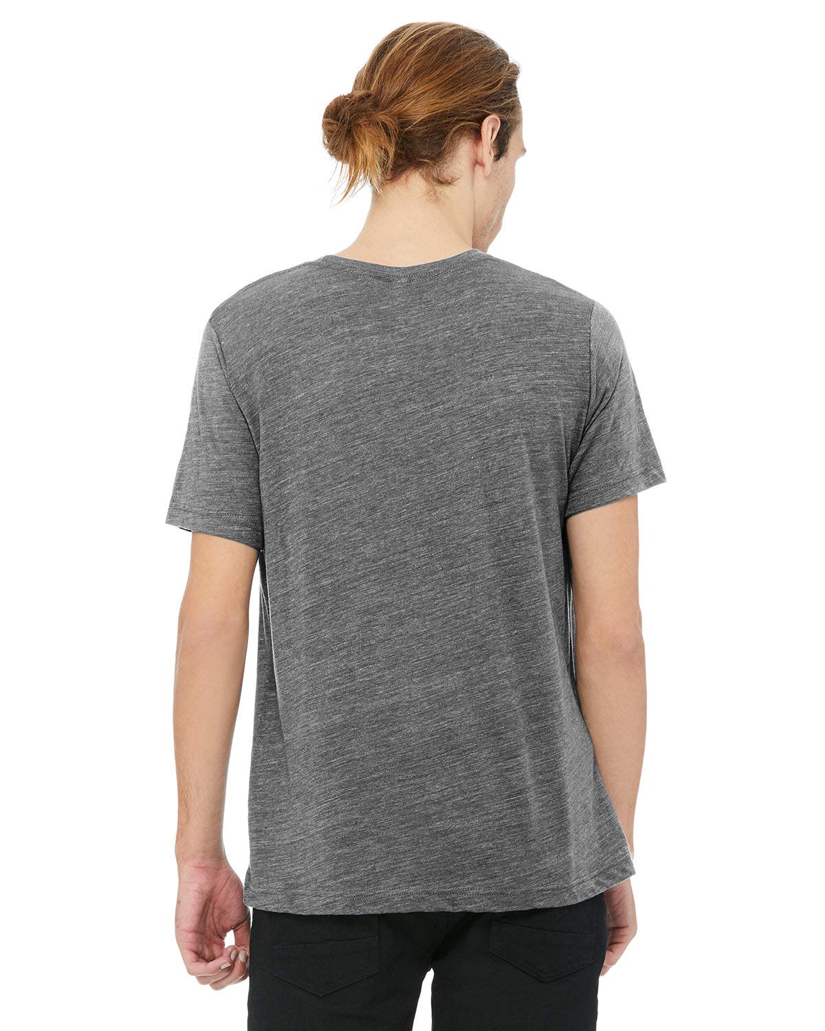 Unisex Poly-cotton Short-Sleeve T-Shirt - BERRY - S(D0102H7W0B8)