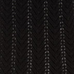 CHEVRON KNIT SCARF - BLACK