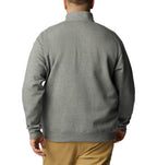 columbia Mens Hart Mountain II Half Zip Jacket, charcoal Heather, Medium