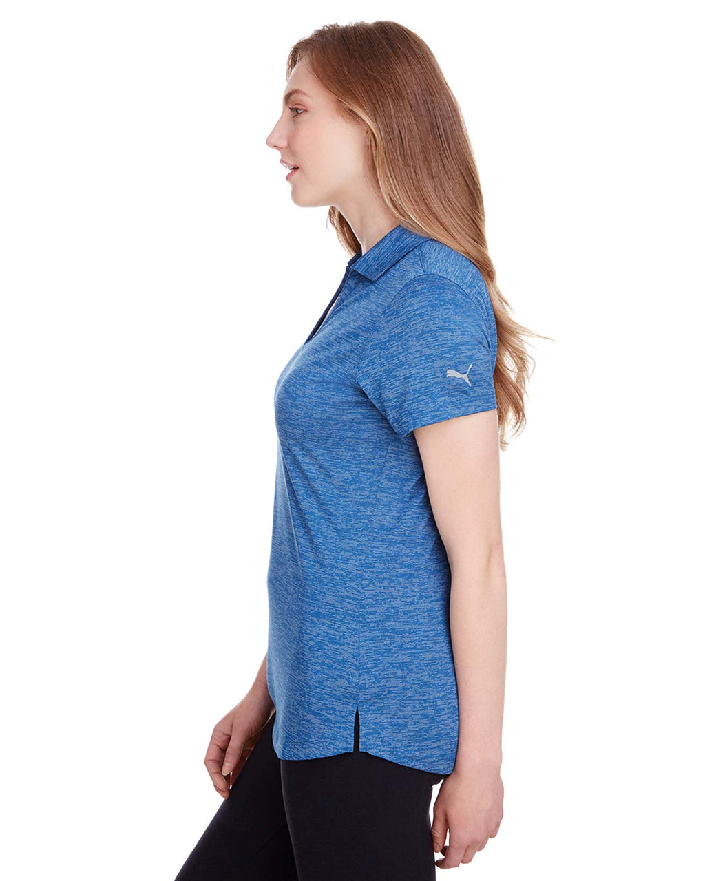 Ladies Icon Heather Polo - PUMA BLAcK - XS(D0102H7DH4P)