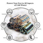 MORECOO Winter Socks Gift Box Free Size Thick Wool Soft Warm Casual Socks for Women Christmas Gifts