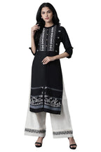 W For Woman Women'S Viscose Regular Fit Embroidered And Printed Shirt Kurta
