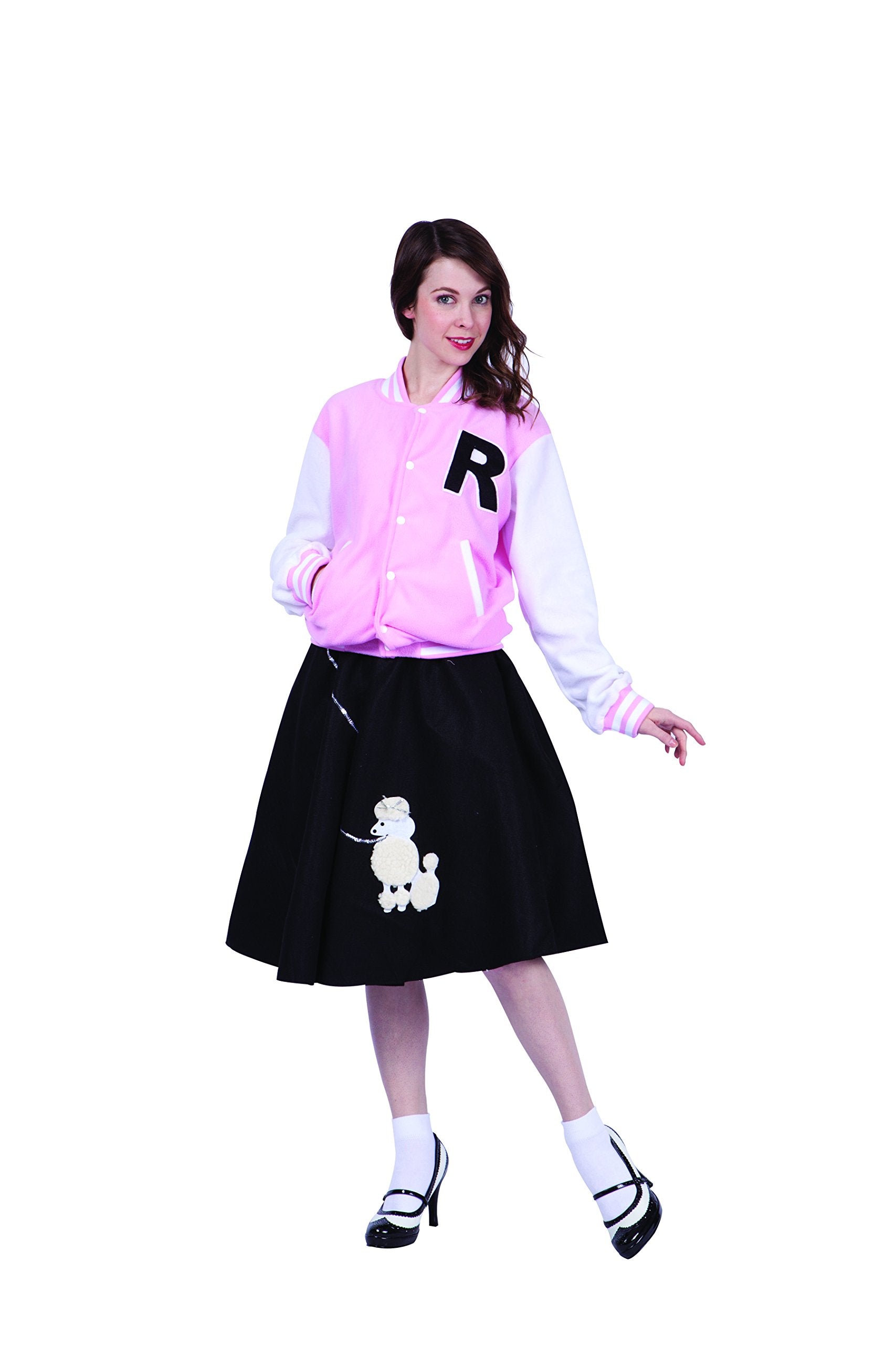 Women' Letterman Jacket Pink S