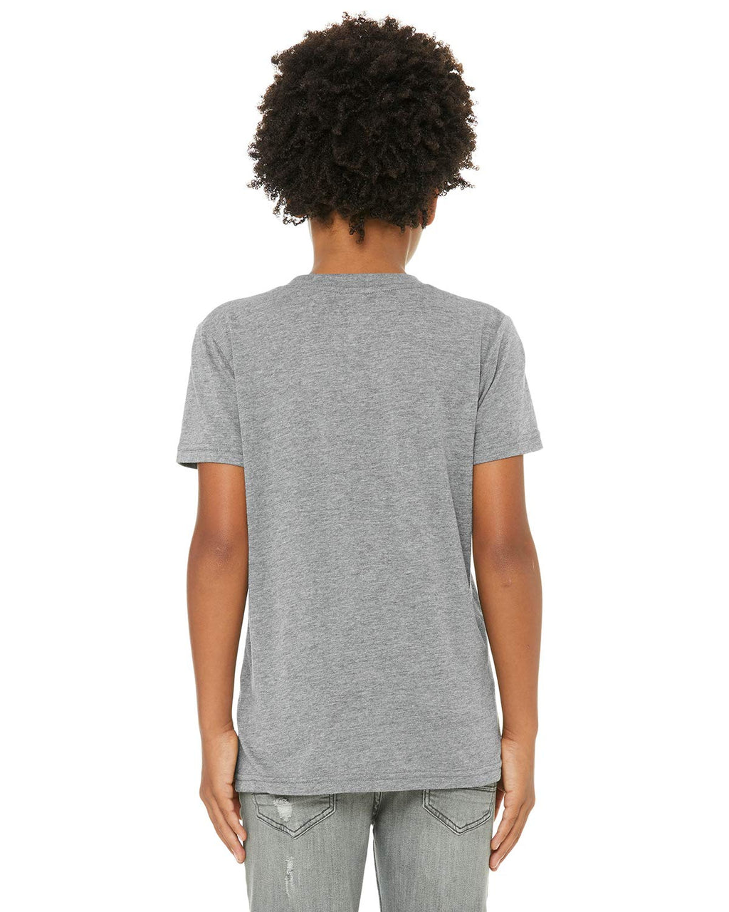 Youth Triblend Short-Sleeve T-Shirt - BLUE TRIBLEND - M(D0102H7W6J6)
