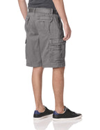Unionbay Men's Survivor Belted Cargo Short-Reg and Big & Tall Sizes, Grey Goose, 48