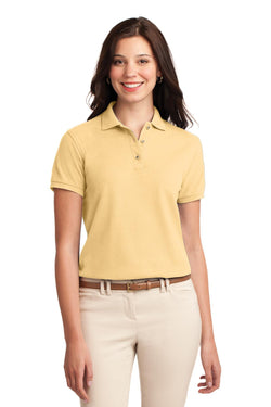 Port Authority Ladies Silk Touch Polo XL Banana