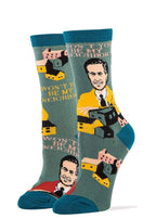 Mister Rogers Neighborhood Be My Neighbor Women's Crew Socks, Small/Medium