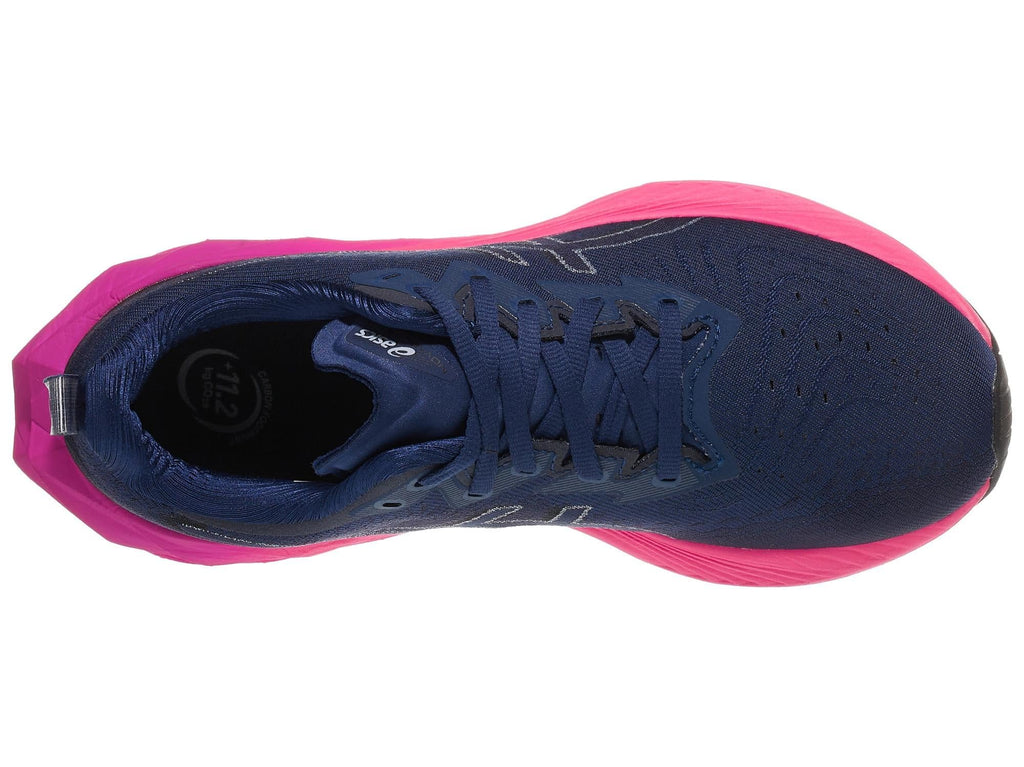 ASICS Women's NOVABLAST 4 Running Shoes, 7, BLUE EXPANSE/BLACK