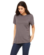 Bella Womens Missy's Relaxed Jersey Short-Sleeve T-Shirt(B6400)-Asphalt-XL