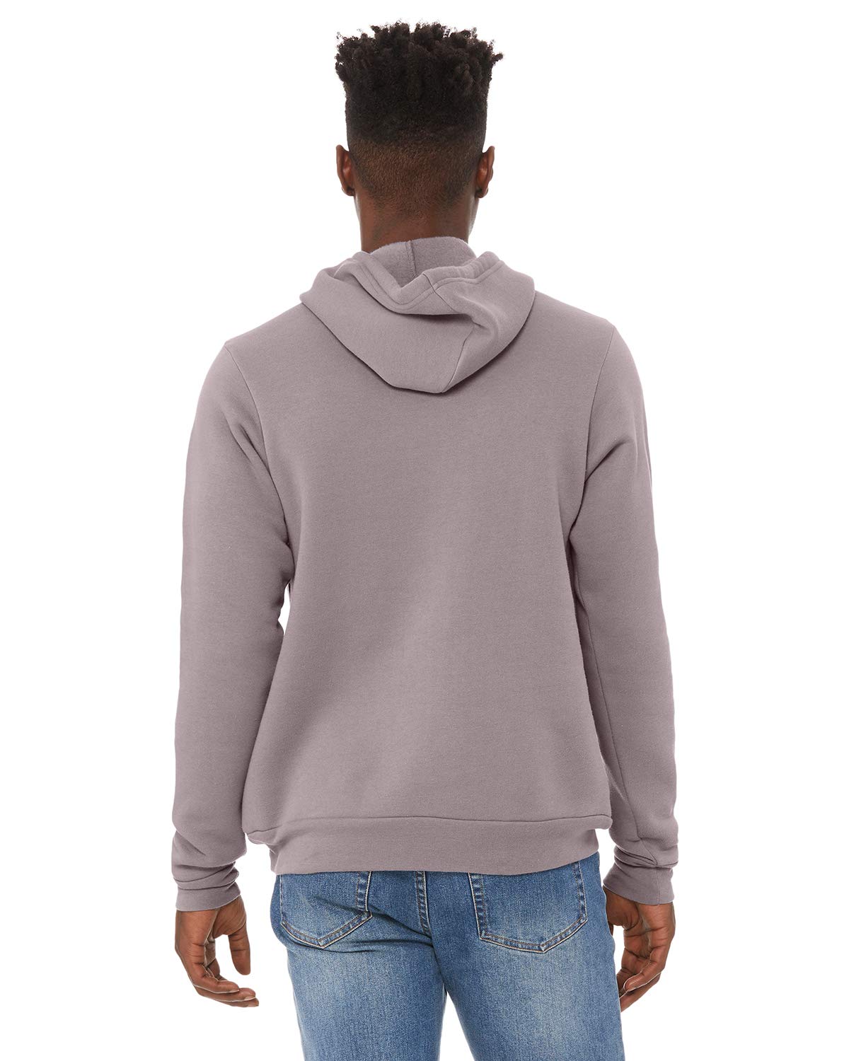 Unisex Sponge Fleece Pullover Hoodie - NAVY - S(D0102H7WID6)