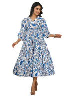 Greciilooks WomenS Rayon Casual Knee-Length Western Dress