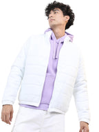 Ketch MenS Puffer Standard Length Jacket (Khjk000020_White, Xl