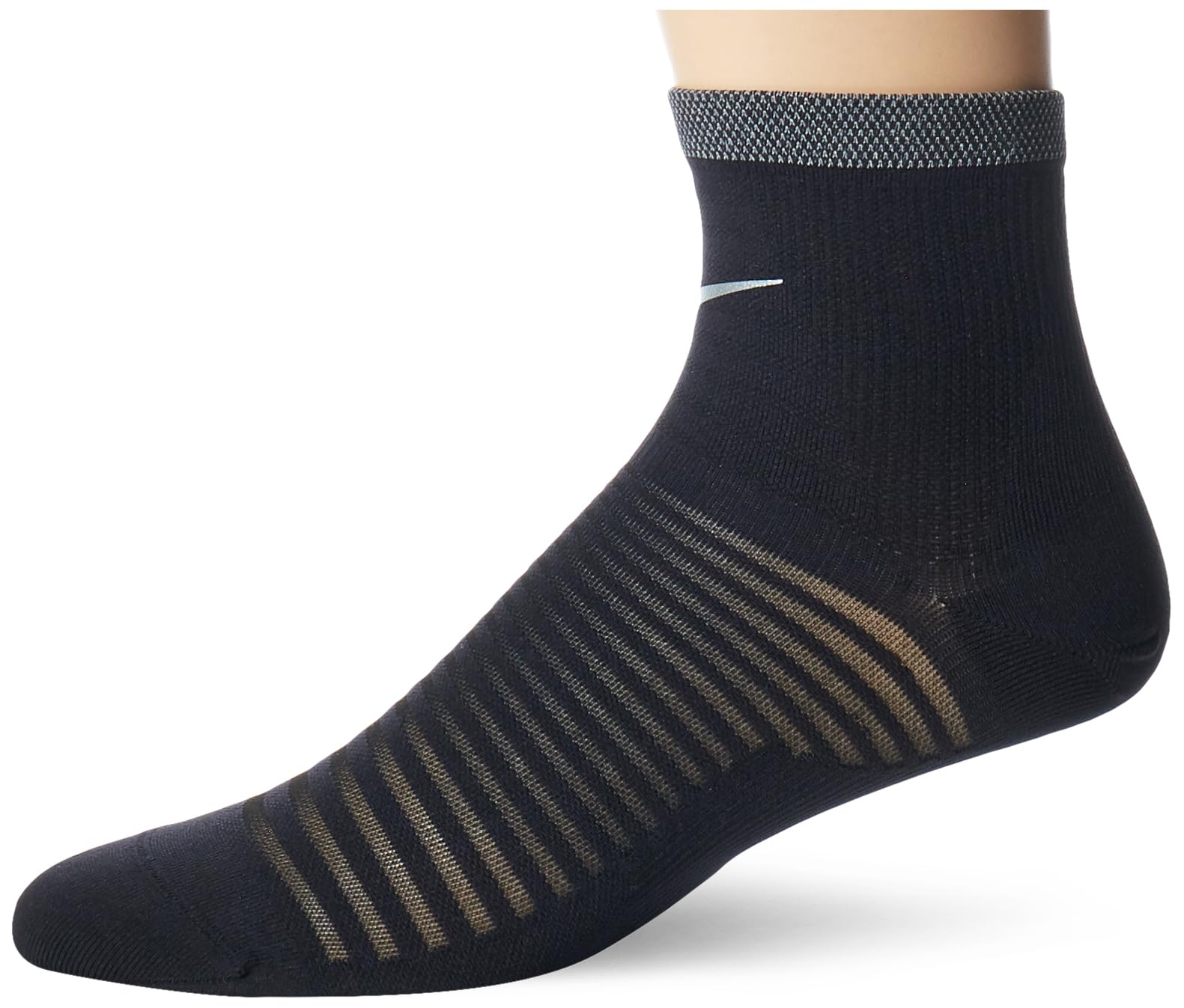 Nike Modern Nylon Spark Lightweight Running Ankle Socks In Men Running Socks