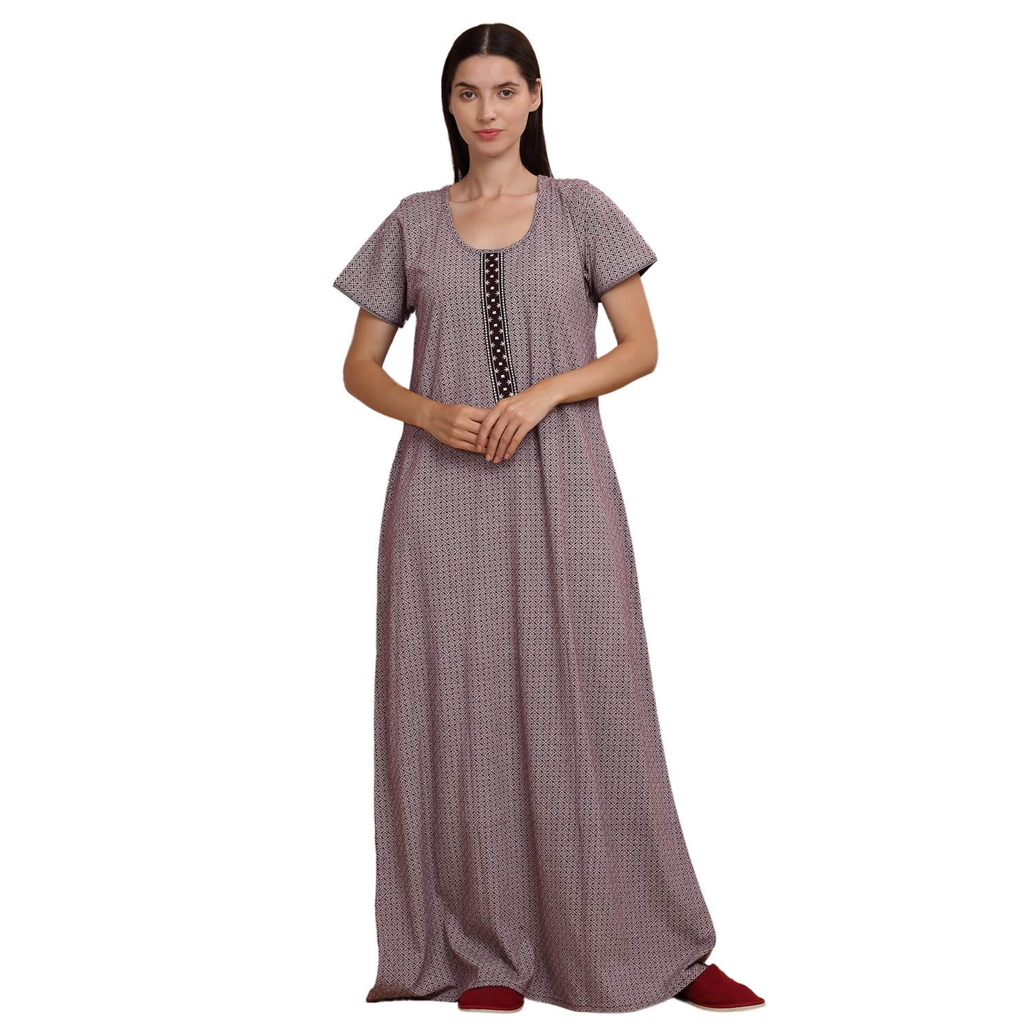 Sweet Dreams Women Printed Night Dress