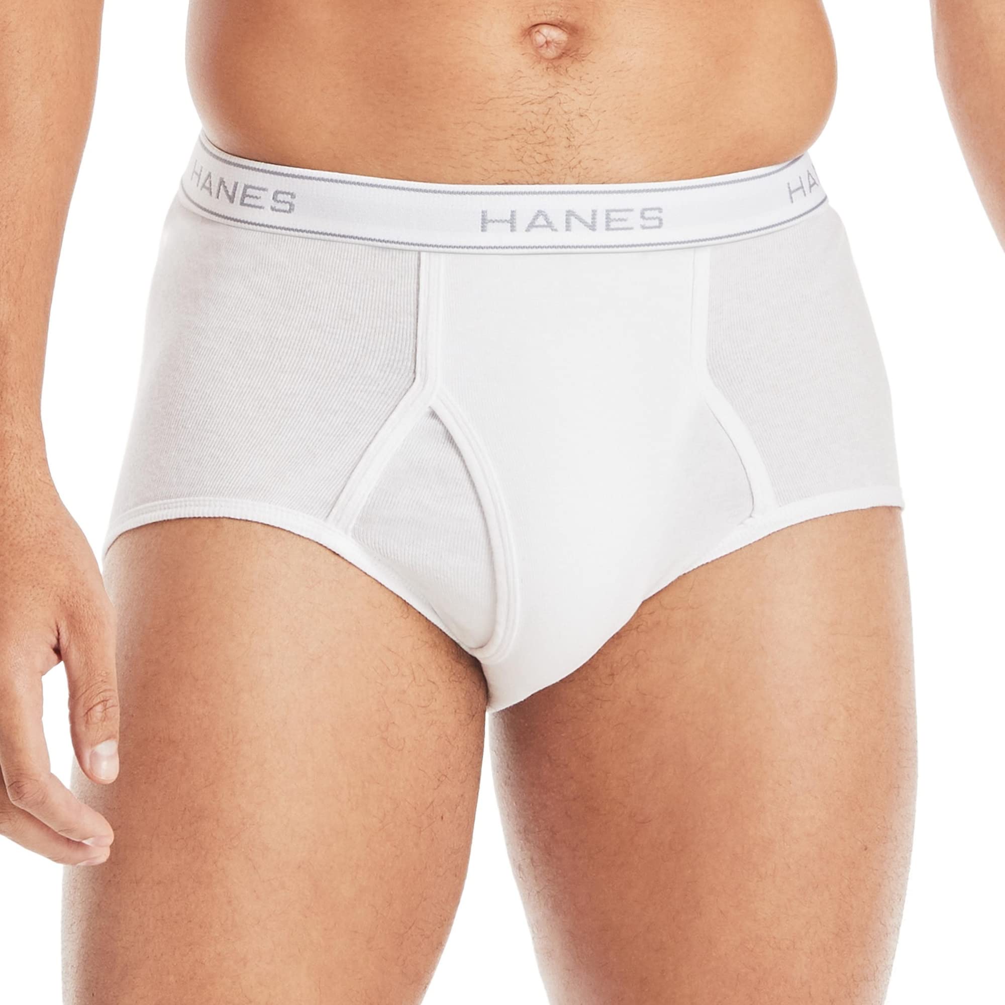 Hanes Men's Tagless ComfortFlex Waistband, Multi-Packs Available Brief, 3-pack, Medium