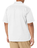 Unisex Short-Sleeve Work Shirt - BLAcK - S(D0102H7MFVX)