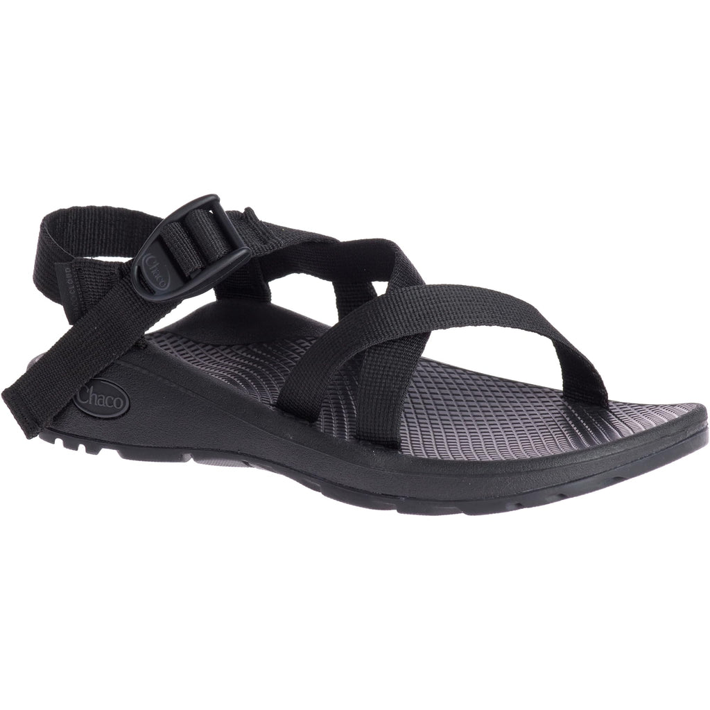 Chaco Women's ZX/1 Cloud Outdoor Sandal, Solid Black, 11