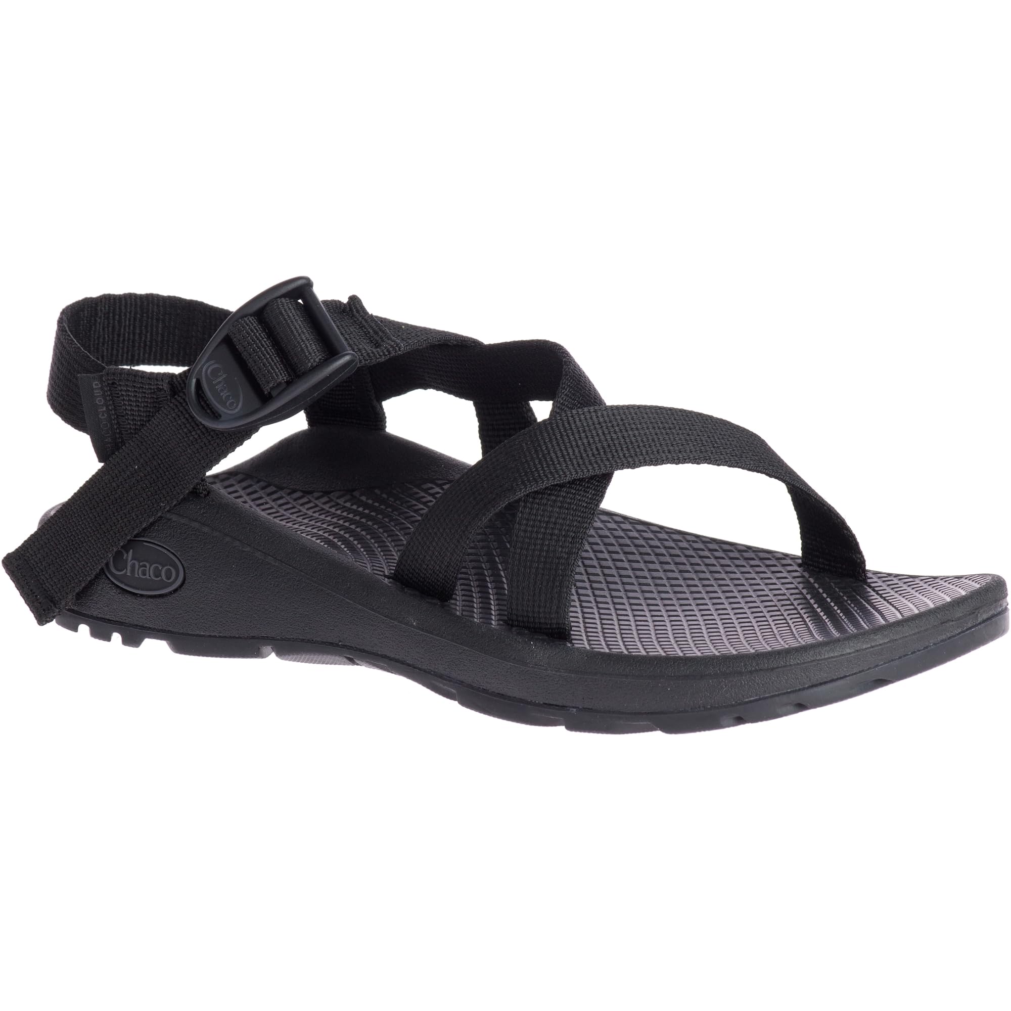 Chaco Women's ZX/1 Cloud Outdoor Sandal, Solid Black, 11