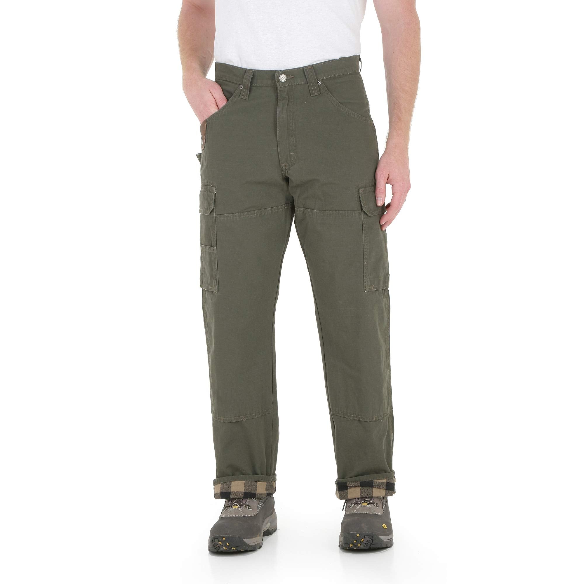 Wrangler Riggs Workwear mens Lined Ranger Work Utility Pants, Loden, 32W x 32L US