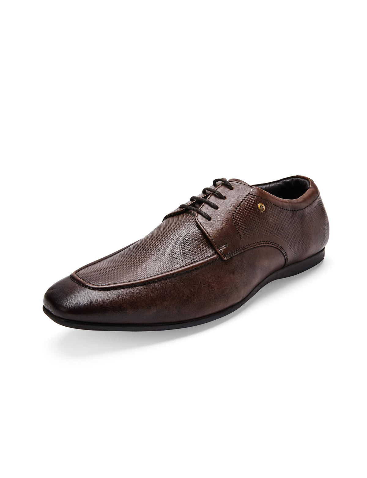 Hush Puppies Mens LOFFLER Derby E Brown Formal Shoes  7 UK (8244825) 7