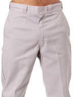 Dickies Men's Original 874 Work Pant, Silver, 38W x 28L