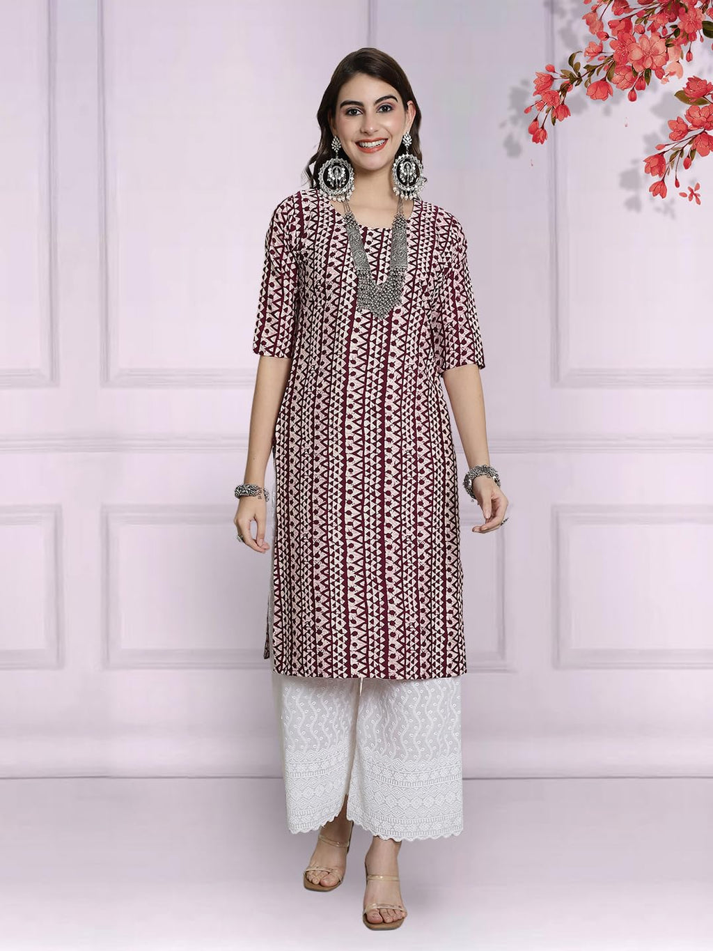 Pinkmint Kurti'S For Women Combo Crepe Kurti Suitable For College Regular Home Wear Outrdoor Wear(Pack Of 6)