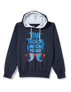 T2F Boys Cotton Hooded Neck Sweatshirt